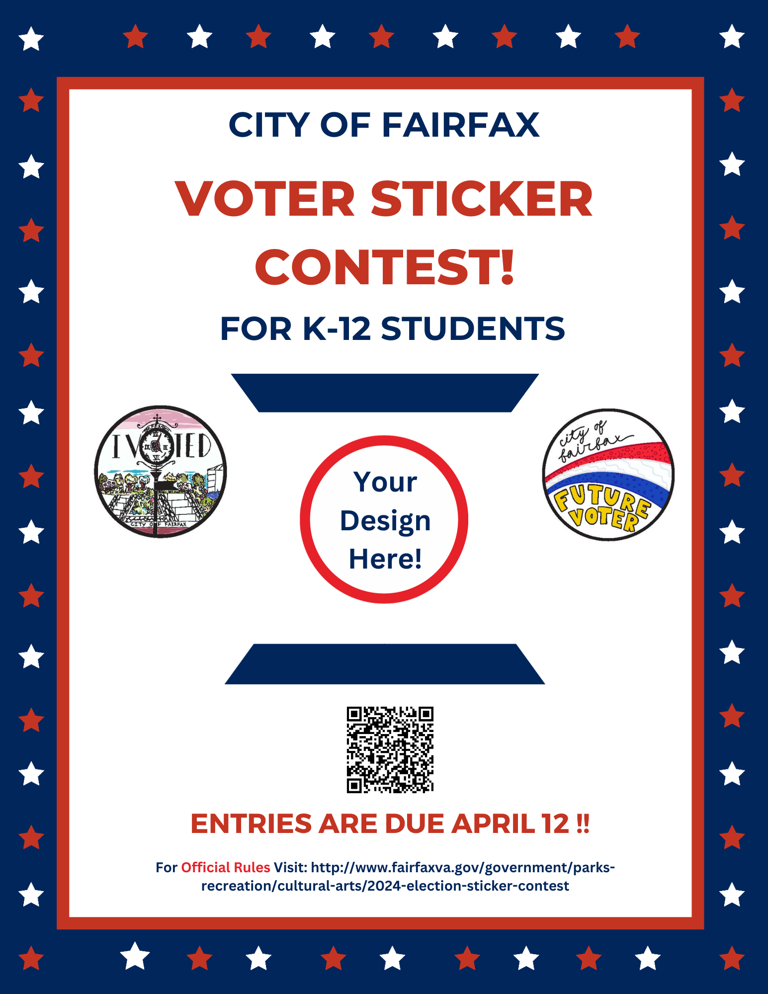 Election Sticker Contest 2024